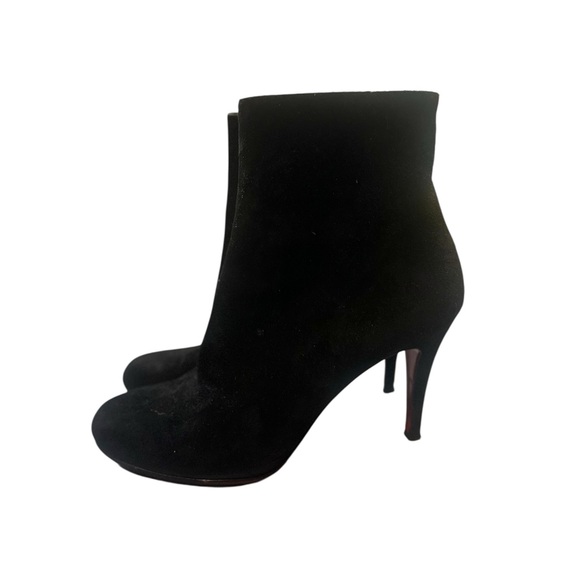 Christian Louboutin Shoes - Christian Louboutin Classic Black Ankle Booties